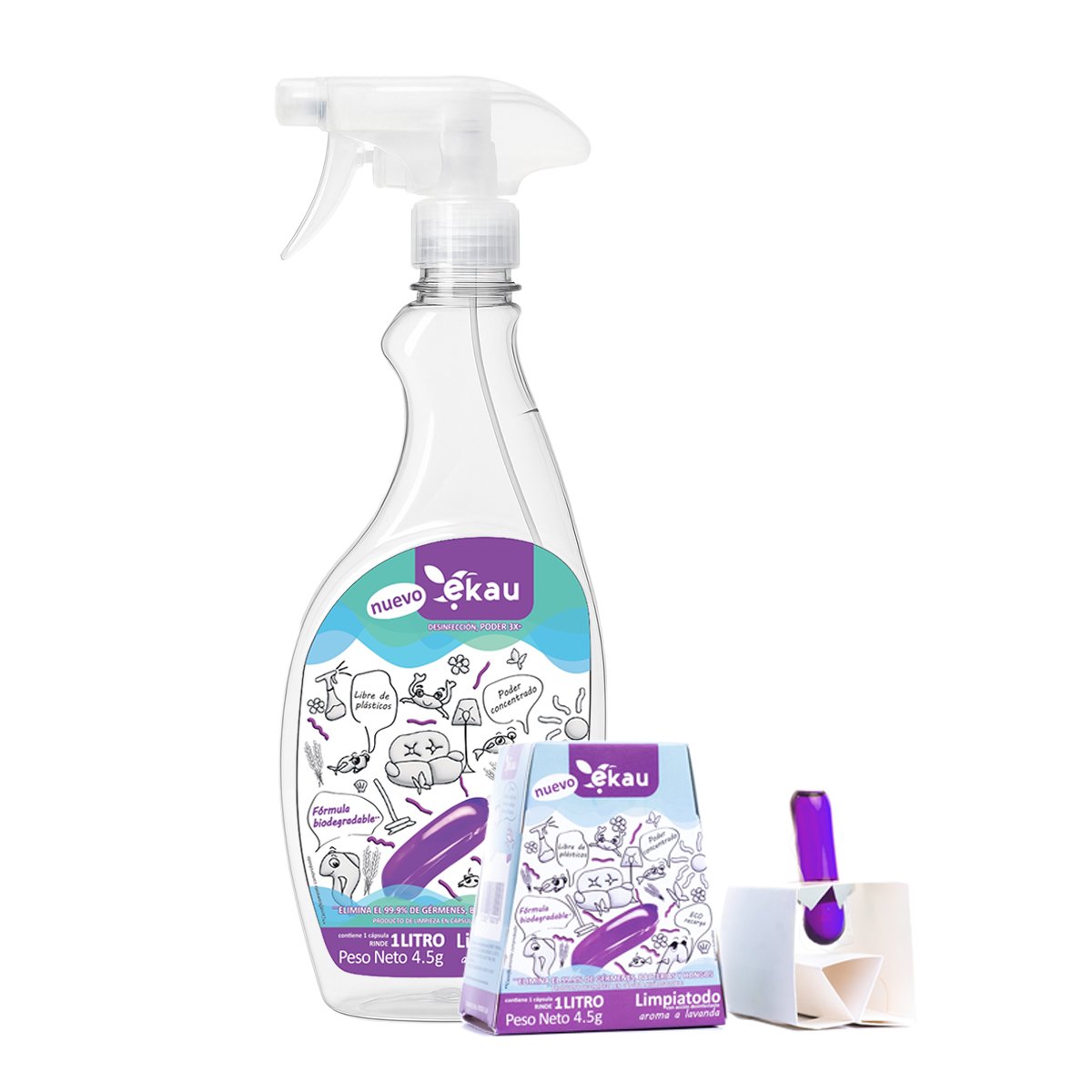Limpiatodo lavanda - Inicio