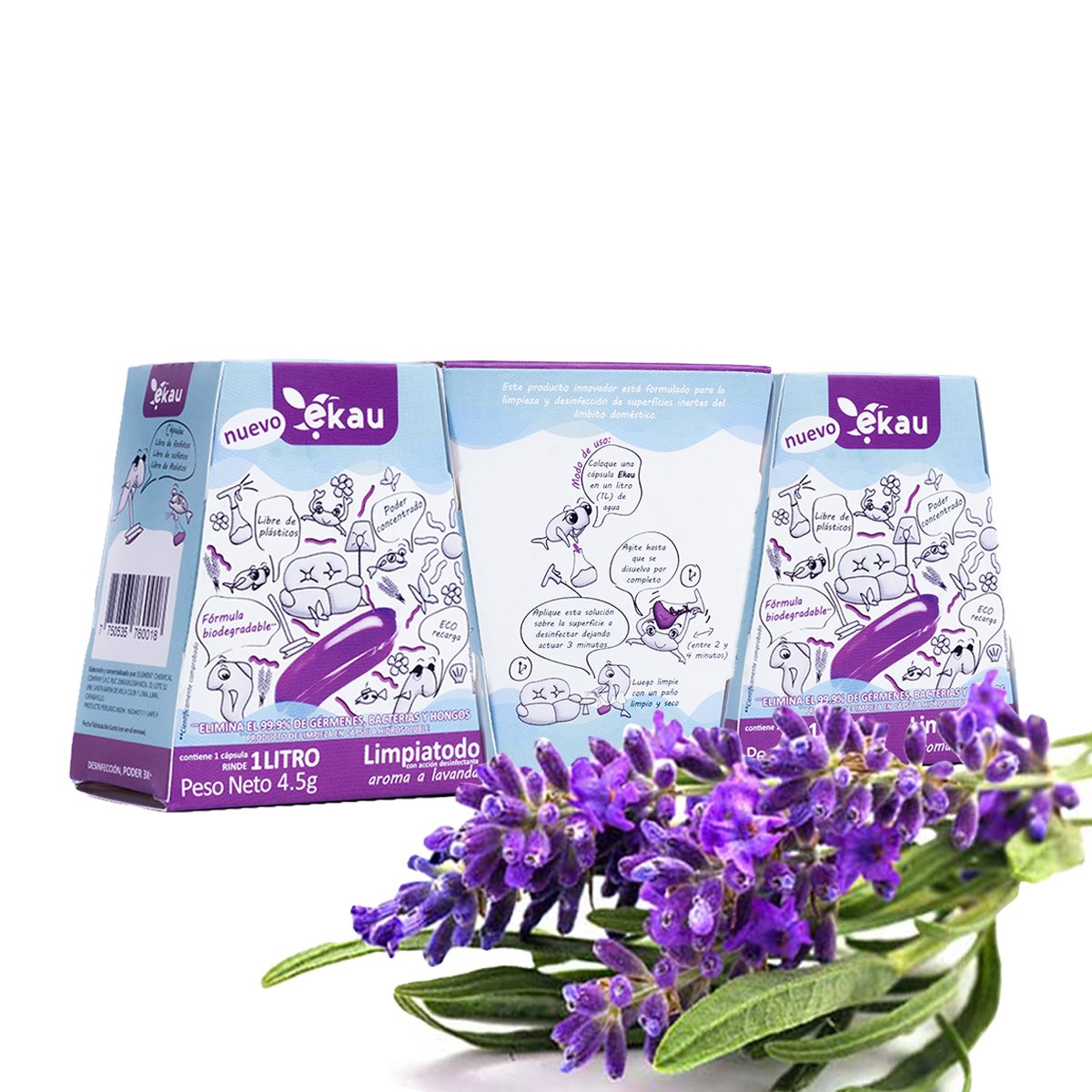 Limpiatodo Lavanda - Tripack
